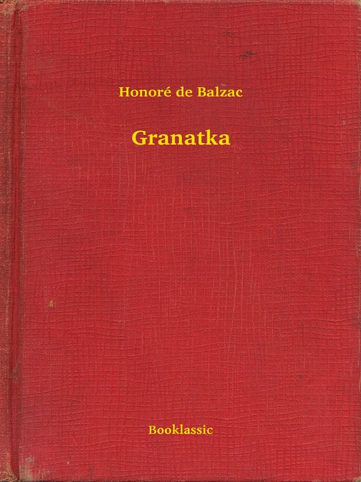Title details for Granatka by Honoré de Balzac - Available